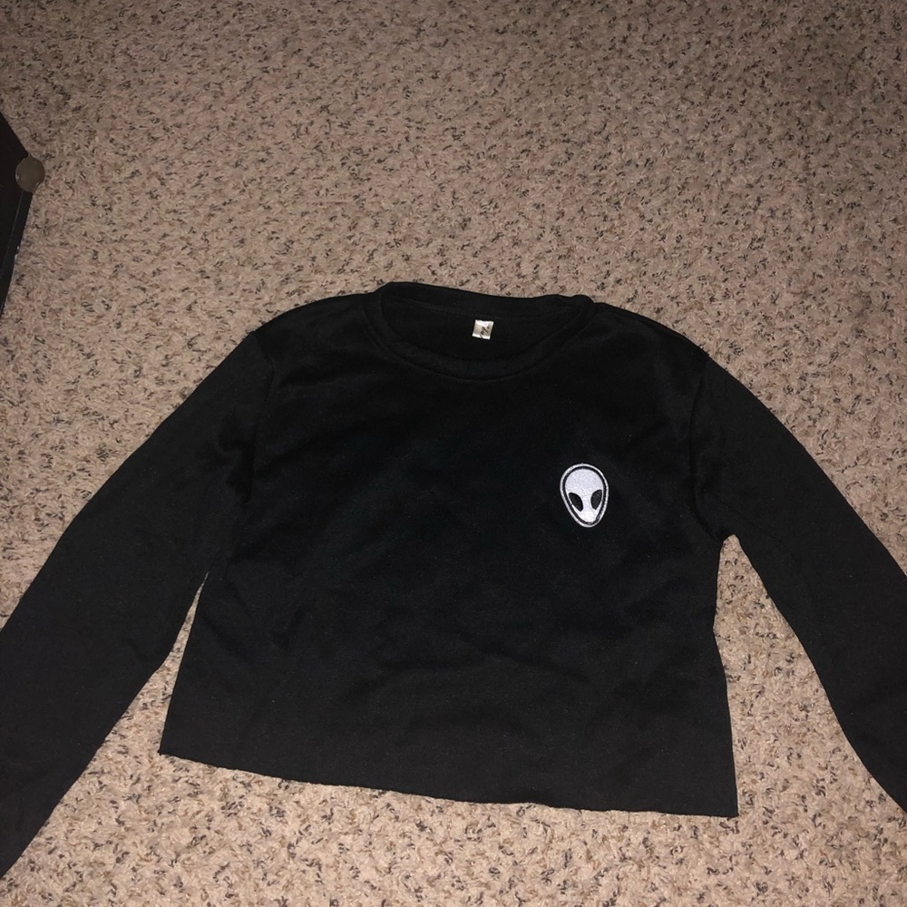Alien cropped sweater